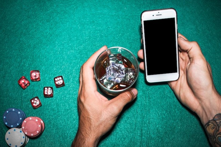 Layar Mahjong Ways di gaskeunbet dengan simbol-simbol cluster dan fitur bonus